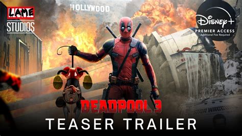 marvel studios' deadpool 3 - teaser trailer